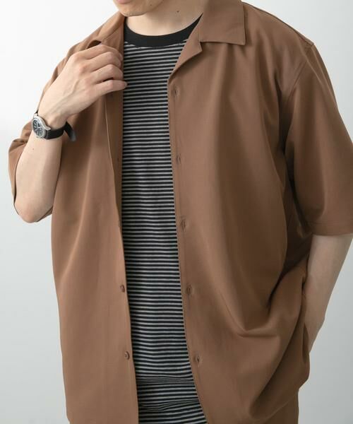 URBAN RESEARCH ITEMS / アーバンリサーチ アイテムズ シャツ・ブラウス | TRオープンカラーシャツ+パンツSET | 詳細1