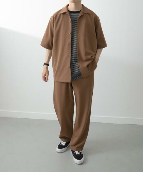 URBAN RESEARCH ITEMS / アーバンリサーチ アイテムズ シャツ・ブラウス | TRオープンカラーシャツ+パンツSET | 詳細7