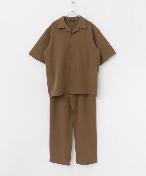 URBAN RESEARCH ITEMS / アーバンリサーチ アイテムズ シャツ・ブラウス | TRオープンカラーシャツ+パンツSET | 詳細9
