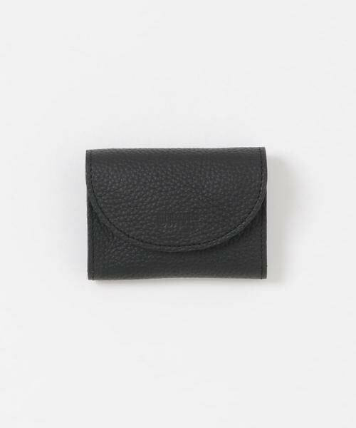 URBAN RESEARCH ITEMS/アーバンリサーチ アイテムズ U.O.Leather Flap Wallet ブラック - URBAN RESEARCH ITEMS/アーバンリサーチ アイテムズ U.O.Leather Flap Wallet ブラック -