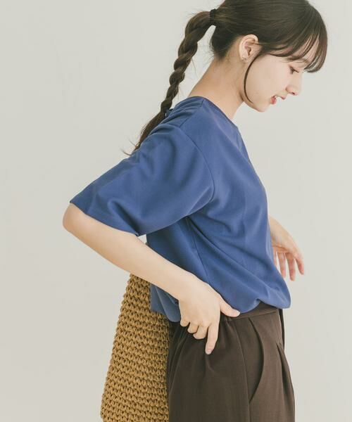 URBAN RESEARCH ITEMS / アーバンリサーチ アイテムズ Tシャツ | カットジョーゼットロゴTシャツ | 詳細4