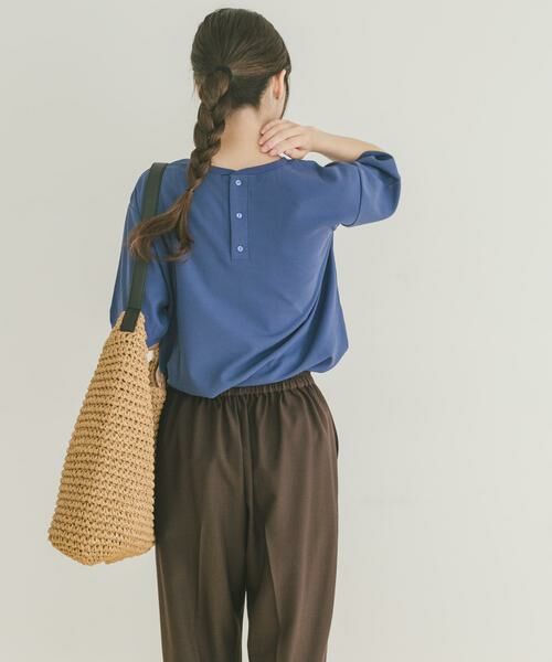 URBAN RESEARCH ITEMS / アーバンリサーチ アイテムズ Tシャツ | カットジョーゼットロゴTシャツ | 詳細8