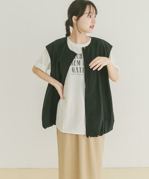 URBAN RESEARCH ITEMS / アーバンリサーチ アイテムズ Tシャツ | カットジョーゼットロゴTシャツ | 詳細22