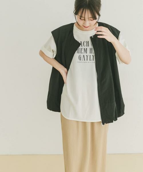 URBAN RESEARCH ITEMS / アーバンリサーチ アイテムズ Tシャツ | カットジョーゼットロゴTシャツ | 詳細23