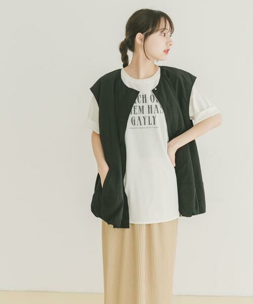 URBAN RESEARCH ITEMS / アーバンリサーチ アイテムズ Tシャツ | カットジョーゼットロゴTシャツ | 詳細24