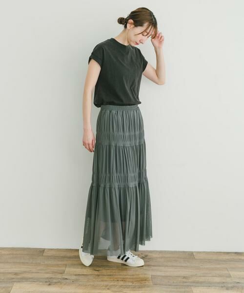 URBAN RESEARCH ITEMS / アーバンリサーチ アイテムズ Tシャツ | ピグメントフレンチTシャツ | 詳細24