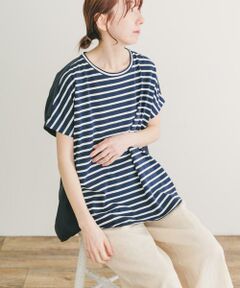 URBAN RESEARCH ITEMS / アーバンリサーチ アイテムズ Tシャツ | ナイロンドッキングフレンチプルオーバー