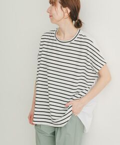 URBAN RESEARCH ITEMS / アーバンリサーチ アイテムズ Tシャツ | ナイロンドッキングフレンチプルオーバー