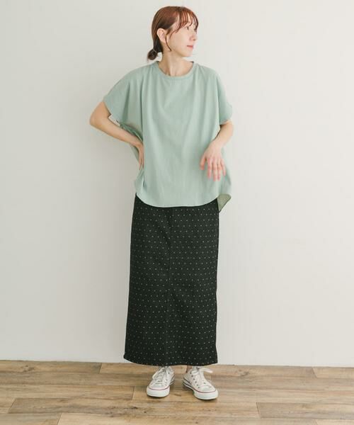 URBAN RESEARCH ITEMS / アーバンリサーチ アイテムズ Tシャツ | ナイロンドッキングフレンチプルオーバー | 詳細4