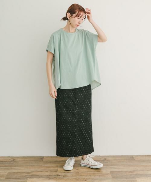 URBAN RESEARCH ITEMS / アーバンリサーチ アイテムズ Tシャツ | ナイロンドッキングフレンチプルオーバー | 詳細5