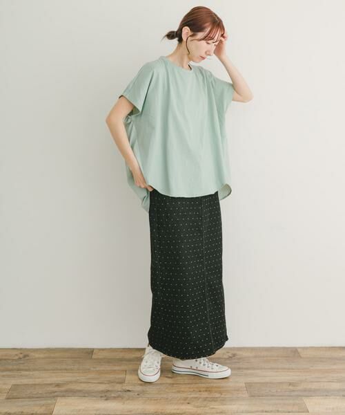 URBAN RESEARCH ITEMS / アーバンリサーチ アイテムズ Tシャツ | ナイロンドッキングフレンチプルオーバー | 詳細6