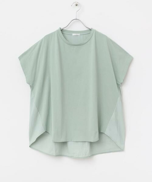 URBAN RESEARCH ITEMS / アーバンリサーチ アイテムズ Tシャツ | ナイロンドッキングフレンチプルオーバー | 詳細7