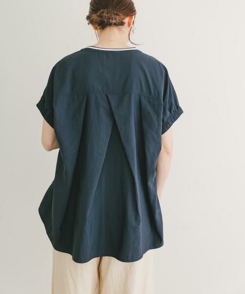 URBAN RESEARCH ITEMS / アーバンリサーチ アイテムズ Tシャツ | ナイロンドッキングフレンチプルオーバー | 詳細13