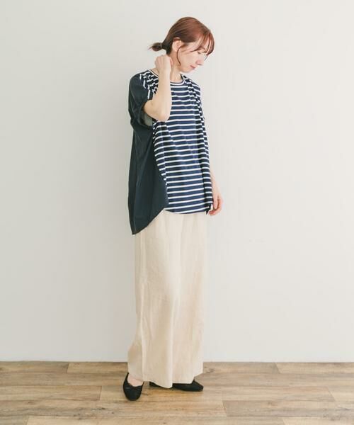 URBAN RESEARCH ITEMS / アーバンリサーチ アイテムズ Tシャツ | ナイロンドッキングフレンチプルオーバー | 詳細14