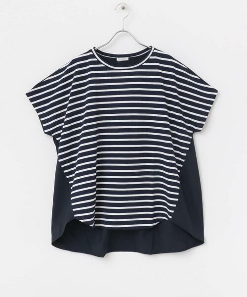 URBAN RESEARCH ITEMS / アーバンリサーチ アイテムズ Tシャツ | ナイロンドッキングフレンチプルオーバー | 詳細15