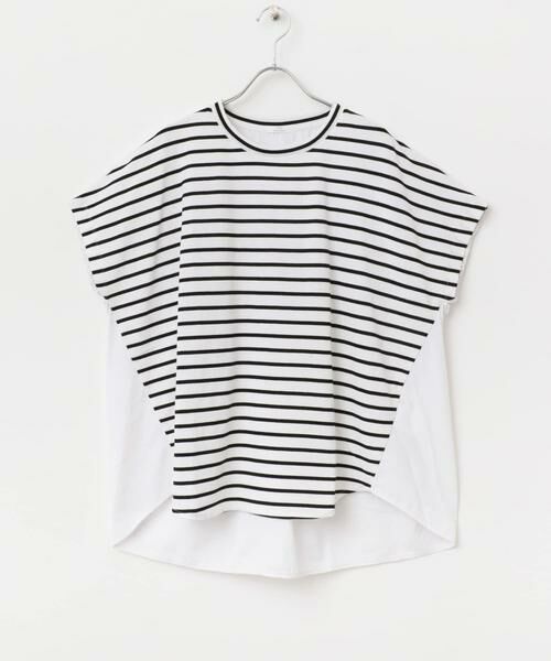 URBAN RESEARCH ITEMS / アーバンリサーチ アイテムズ Tシャツ | ナイロンドッキングフレンチプルオーバー | 詳細27