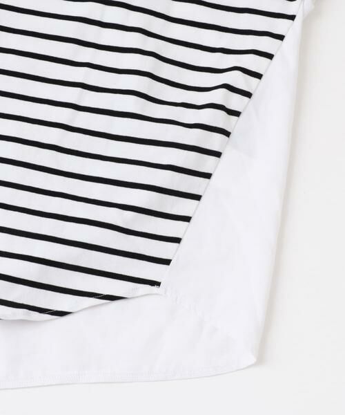 URBAN RESEARCH ITEMS / アーバンリサーチ アイテムズ Tシャツ | ナイロンドッキングフレンチプルオーバー | 詳細28