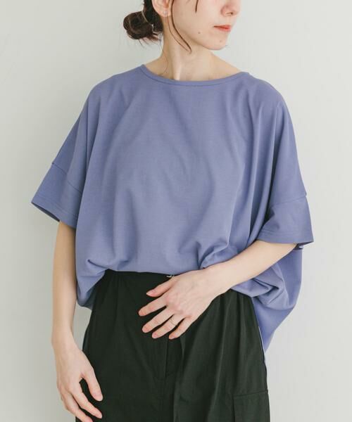 URBAN RESEARCH ITEMS / アーバンリサーチ アイテムズ Tシャツ | 汗ジミ隠しバックタックTシャツ | 詳細1