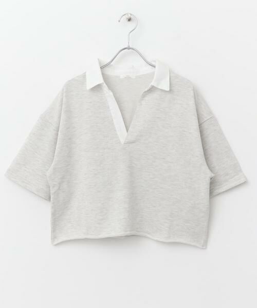 URBAN RESEARCH ITEMS / アーバンリサーチ アイテムズ ポロシャツ | ミニ裏毛スキッパーポロ | 詳細14