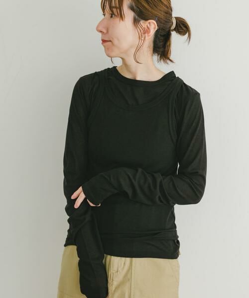 URBAN RESEARCH ITEMS / アーバンリサーチ アイテムズ Tシャツ | シアーリブタンクセットTシャツ | 詳細8