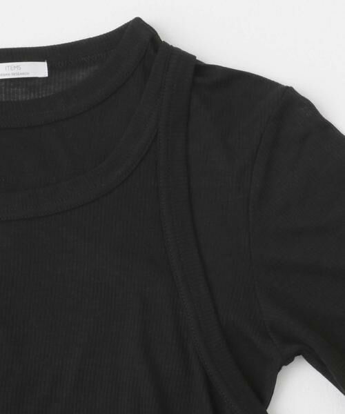 URBAN RESEARCH ITEMS / アーバンリサーチ アイテムズ Tシャツ | シアーリブタンクセットTシャツ | 詳細11
