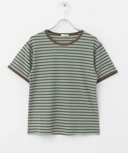 URBAN RESEARCH ITEMS / アーバンリサーチ アイテムズ Tシャツ | ハニカムワッフルボーダーTシャツ | 詳細8