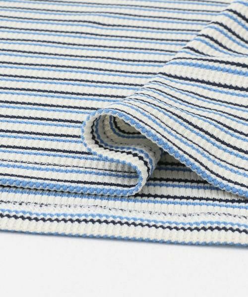 URBAN RESEARCH ITEMS / アーバンリサーチ アイテムズ Tシャツ | ハニカムワッフルボーダーTシャツ | 詳細16