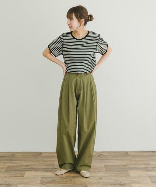 URBAN RESEARCH ITEMS / アーバンリサーチ アイテムズ Tシャツ | ハニカムワッフルボーダーTシャツ | 詳細21