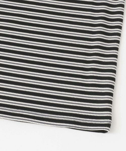 URBAN RESEARCH ITEMS / アーバンリサーチ アイテムズ Tシャツ | ハニカムワッフルボーダーTシャツ | 詳細23