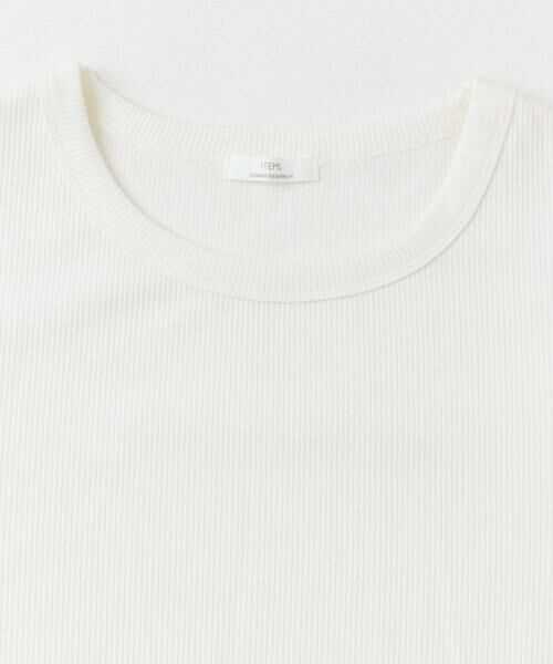URBAN RESEARCH ITEMS / アーバンリサーチ アイテムズ Tシャツ | 5ブソデリブTシャツ | 詳細3