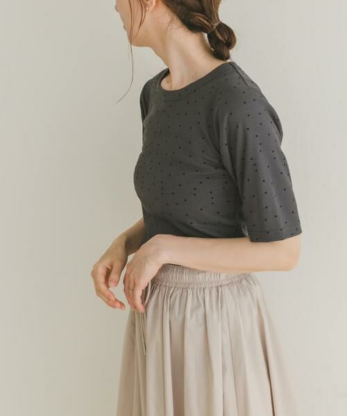 URBAN RESEARCH ITEMS / アーバンリサーチ アイテムズ Tシャツ | 5ブソデリブTシャツ | 詳細12