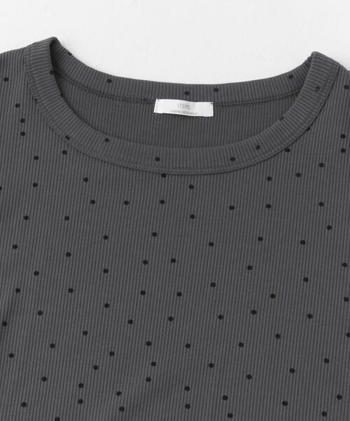 URBAN RESEARCH ITEMS / アーバンリサーチ アイテムズ Tシャツ | 5ブソデリブTシャツ | 詳細14