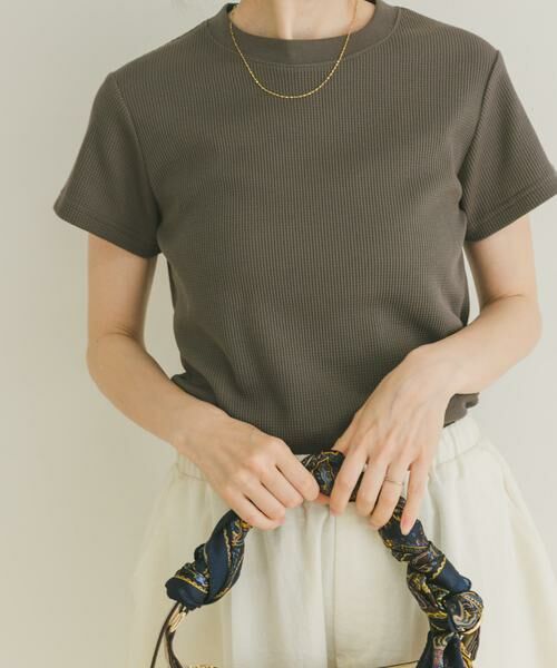 URBAN RESEARCH ITEMS / アーバンリサーチ アイテムズ Tシャツ | ワッフル半袖Tシャツ | 詳細13