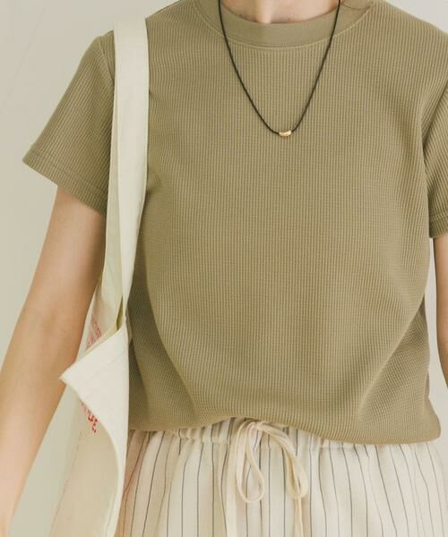URBAN RESEARCH ITEMS / アーバンリサーチ アイテムズ Tシャツ | ワッフル半袖Tシャツ | 詳細19