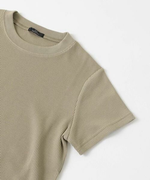 URBAN RESEARCH ITEMS / アーバンリサーチ アイテムズ Tシャツ | ワッフル半袖Tシャツ | 詳細24