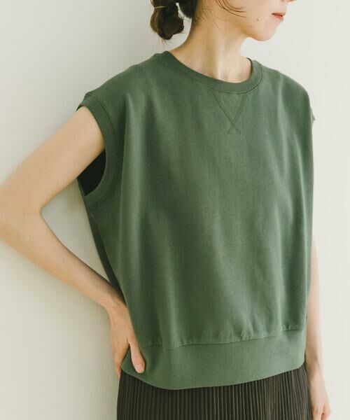 URBAN RESEARCH ITEMS / アーバンリサーチ アイテムズ ベスト | 裏毛ノースリーブベスト | 詳細1