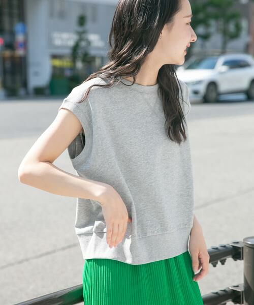 URBAN RESEARCH ITEMS / アーバンリサーチ アイテムズ ベスト | 裏毛ノースリーブベスト | 詳細26