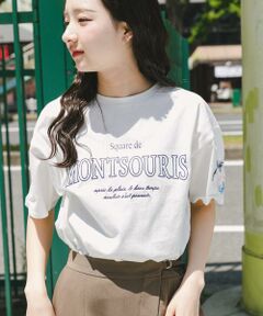 URBAN RESEARCH ITEMS / アーバンリサーチ アイテムズ Tシャツ | ロゴ刺繍半袖Tシャツ