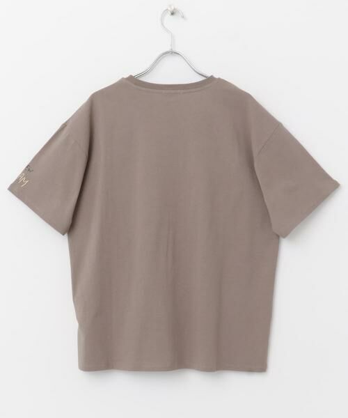 URBAN RESEARCH ITEMS / アーバンリサーチ アイテムズ Tシャツ | ロゴ刺繍半袖Tシャツ | 詳細11
