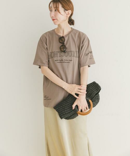 URBAN RESEARCH ITEMS / アーバンリサーチ アイテムズ Tシャツ | ロゴ刺繍半袖Tシャツ | 詳細3