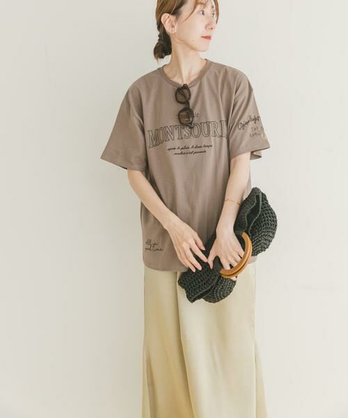 URBAN RESEARCH ITEMS / アーバンリサーチ アイテムズ Tシャツ | ロゴ刺繍半袖Tシャツ | 詳細4