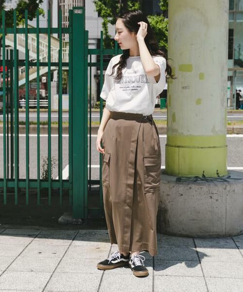 URBAN RESEARCH ITEMS / アーバンリサーチ アイテムズ Tシャツ | ロゴ刺繍半袖Tシャツ | 詳細17