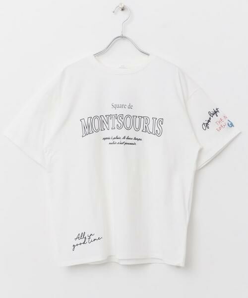 URBAN RESEARCH ITEMS / アーバンリサーチ アイテムズ Tシャツ | ロゴ刺繍半袖Tシャツ | 詳細18