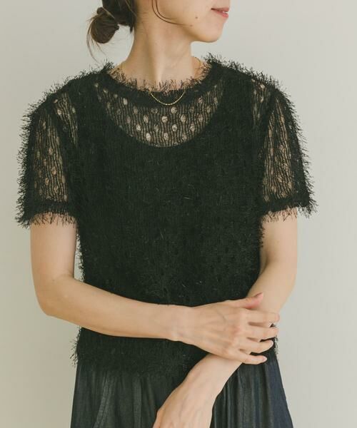 URBAN RESEARCH ITEMS / アーバンリサーチ アイテムズ Tシャツ | フリンジチビTシャツ | 詳細2