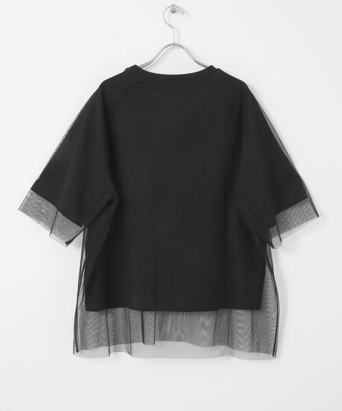 URBAN RESEARCH ITEMS / アーバンリサーチ アイテムズ Tシャツ | チュールレイヤードハンソデTシャツ | 詳細18