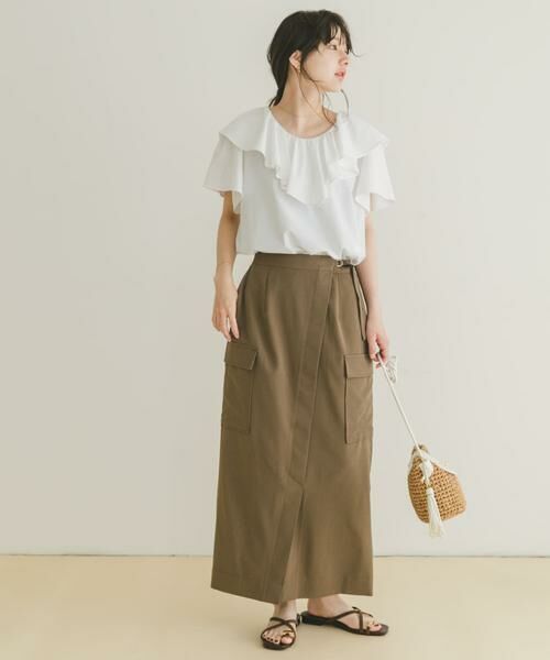 URBAN RESEARCH ITEMS / アーバンリサーチ アイテムズ Tシャツ | フリルTシャツ | 詳細10