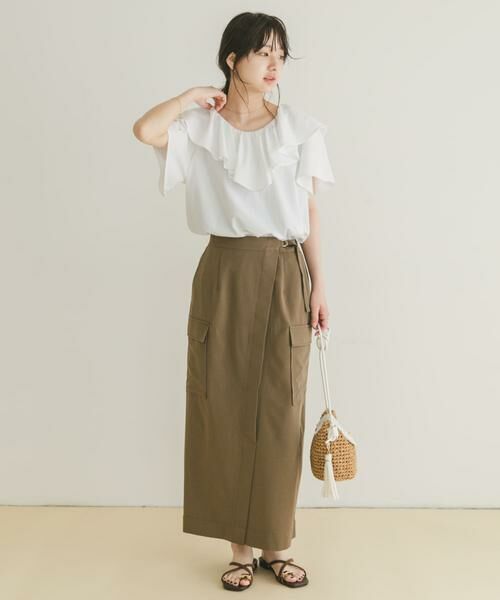 URBAN RESEARCH ITEMS / アーバンリサーチ アイテムズ Tシャツ | フリルTシャツ | 詳細11