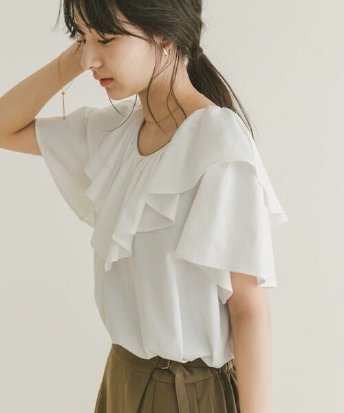 URBAN RESEARCH ITEMS / アーバンリサーチ アイテムズ Tシャツ | フリルTシャツ | 詳細2