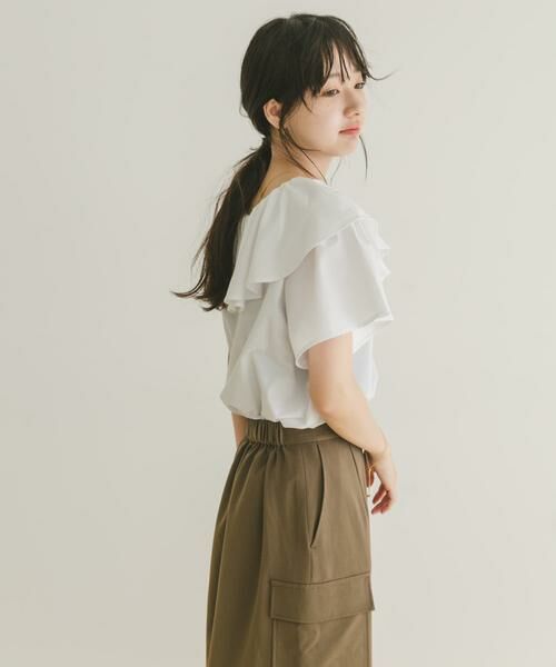 URBAN RESEARCH ITEMS / アーバンリサーチ アイテムズ Tシャツ | フリルTシャツ | 詳細7