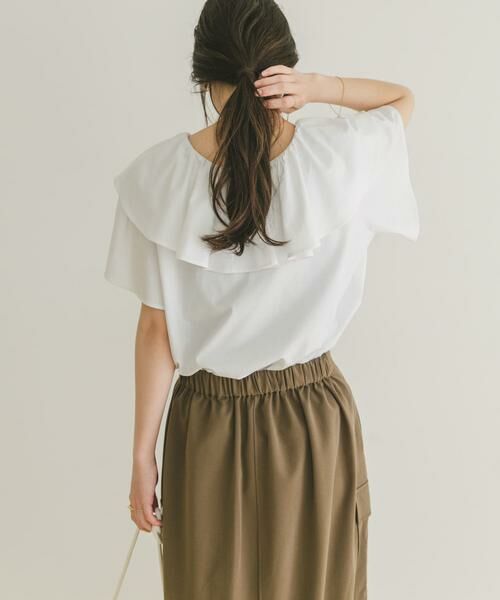 URBAN RESEARCH ITEMS / アーバンリサーチ アイテムズ Tシャツ | フリルTシャツ | 詳細8